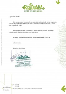 Carta-subida-precio-Rechazo-vertedero-01-07-22